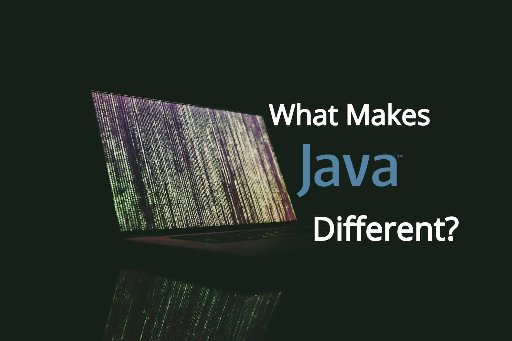 How Is Java Different From Other Languages? - Comp Sci Central